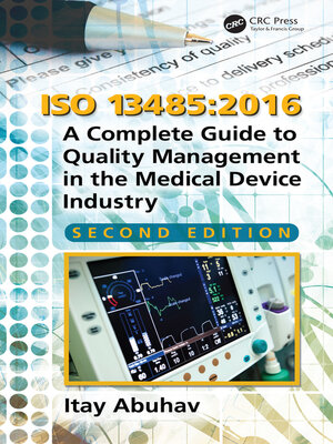 cover image of ISO 13485